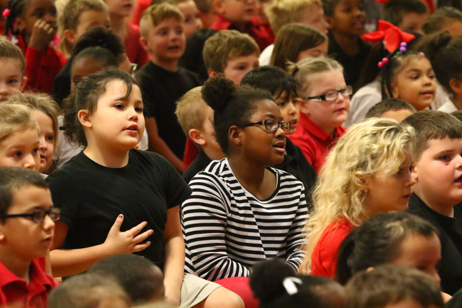 Longfellow New Tech Elementary Veterans Day Event